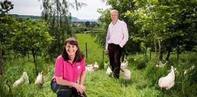 David & Helen Brass of Bell Mount Farming