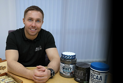 Hero Banner - Senior leader at Applied Nutrition