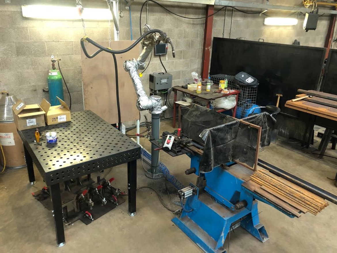 Image of robot welder at Storth Ltd