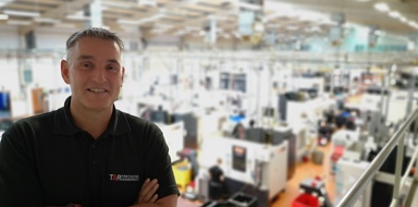 Senior leader at T&R Precision overseeing the factory floor