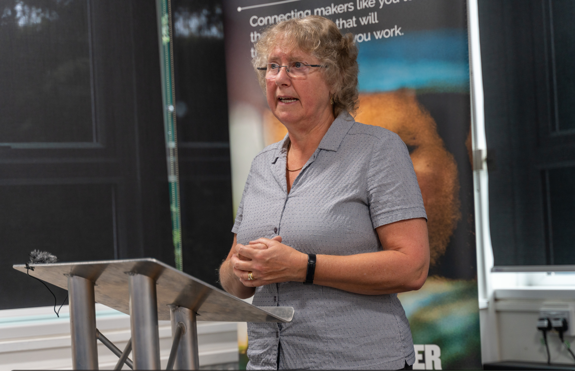 Donna Edwards, Managing Director of Made Smarter North West speaks at the 4.0 Impact showcase