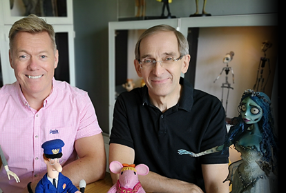 Peter Saunders and Ian Mackinnon, Co-founder of Mackinnon and Saunders