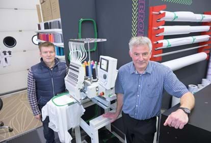 Embroidery company weaves in better productivity | Made Smarter Case Study