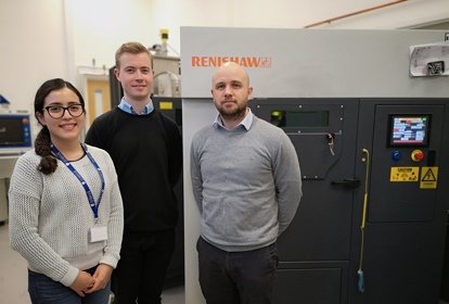 Staff from Fusion Implants stood in premises